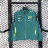 F1 Aston Martin  Windbreaker  Green 1:1 Quality Soccer Jersey  26-27