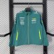 F1 Aston Martin  Windbreaker  Green 1:1 Quality Soccer Jersey  26-27
