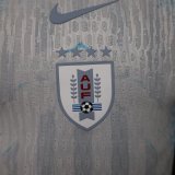 Uruguay X Blue flame ice pattern Special Edition player 1:1 Quality Soccer Jersey  26-27 (2026)