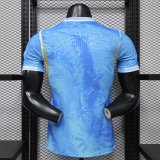Uruguay X Blue flame ice pattern Special Edition player 1:1 Quality Soccer Jersey  26-27 (2026)