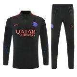 PSG Paris Training Tracksuit Grey (16- 2XL Kids And Man )  1:1 Quality Training  Jersey 26-27
