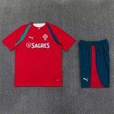 Portugal  Training  Fans Sets Red (Kids And Man 16-2XL) 1:1 Quality Soccer Jersey 26-27 (2026)
