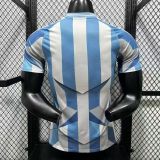Argentina X Water Chestnut Special Edition Player White Blue 1:1 Quality Soccer Jersey 26-27（2026）