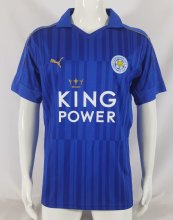 Retro Leicester City  Home fans 1:1 Quality Soccer Jersey 2016-2017