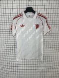 Retro Manchester United Polo Fans  Red 1:1 Quality Soccer Jersey 26-27