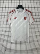 Retro Manchester United Polo Fans  Red 1:1 Quality Soccer Jersey 26-27