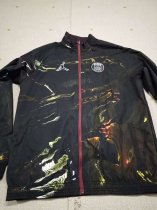 PSG Paris  Windbreaker Two-sided  Black Red  1:1 Quality Soccer Jersey 26-27