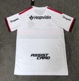 Flamengo Away Fans 1:1 Quality Soccer Jersey 26-27  （With Advertis）