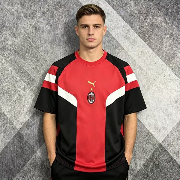 AC   Hoodie Training Special Edition  Fans 1:1 Quality Soccer Jersey   26-27 (2026)