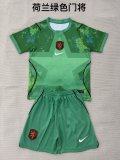 Netherlands  Goalkeeper  (16-2XL KIds And Man) Fans  1:1 Quality Soccer Jersey   26-27 (2026)