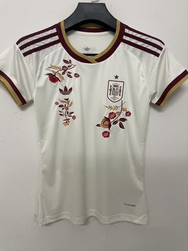 Spain Away Women   Special Edition Fans 1:1 Quality Soccer Jersey 26-27（2026）