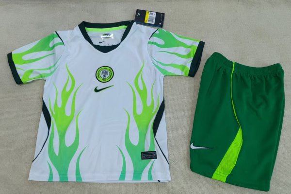 Nigeria Away kids Fans 1:1 Quality Soccer Jersey 26-27 (2026)