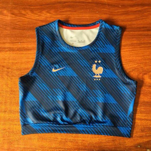 France Women Away Vest Fans 1:1 Quality Soccer Jersey 26-27 (2026)