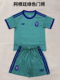 Argentina  Goalkeeper  With Pants Sets (kids Man  16-2XL) Fans 1:1 Quality Soccer Jersey 26-27（2026）