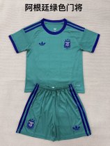 Argentina  Goalkeeper  With Pants Sets (kids Man  16-2XL) Fans 1:1 Quality Soccer Jersey 26-27（2026）