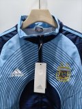 Argentina Windbreaker White Blue 1:1 Quality Soccer Jersey 26-27