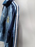 Argentina Windbreaker White Blue 1:1 Quality Soccer Jersey 26-27
