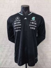 F1 Mercedes-Benz Black Long Sleeve Short Sleeve Racing Suit 2026