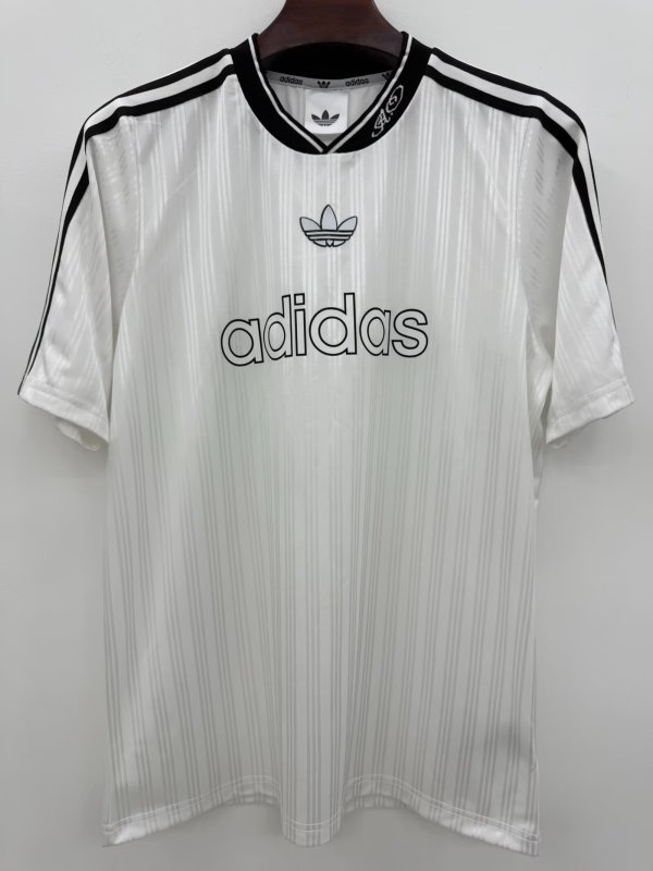 Adidas Clover T-shirt  White 1:1 Quality Soccer Jersey  25-26