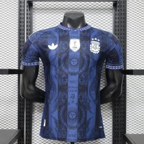 Argentina  Special Edition Player Dark Blue 1:1 Quality Soccer Jersey 26-27（2026）