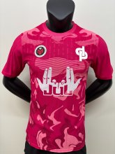 singer Fan Pink Player 1:1 Quality Soccer Jersey   26-27