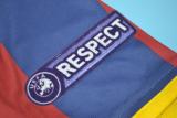 Copy Retro Barcelona  Home  1:1 Quality Soccer Jersey  2010-2011 (胸前带小字)