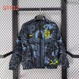 Brazil Windbreaker Two-sided 1:1 Quality Soccer Jersey  26-27 （2026）