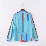 Retro Barcelona  Away Long Sleeve   1:1 Quality Soccer Jersey   1995-1997