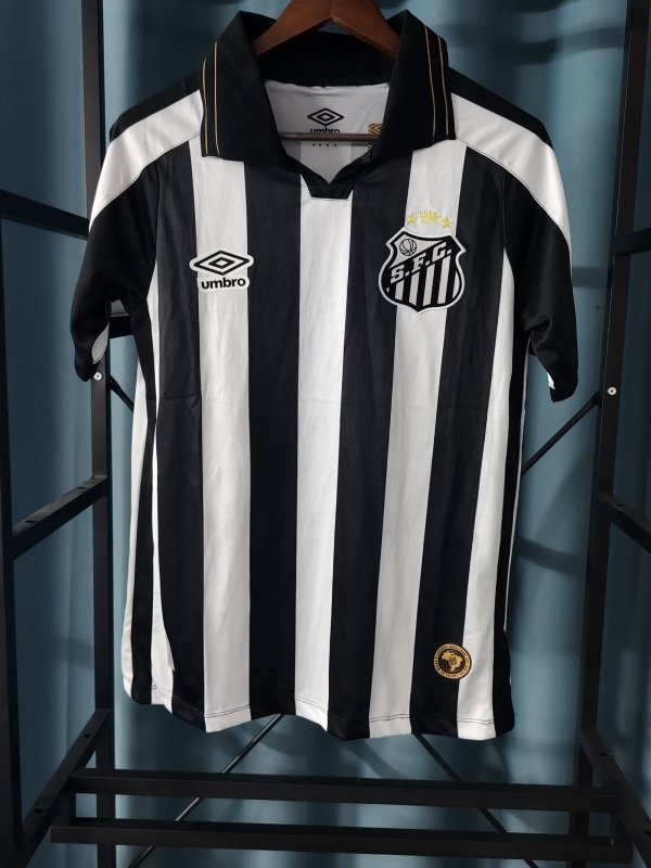 Santos Home Fans 1:1 Quality Soccer Jersey  26-27
