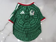 Mexico Home Dog pet  Fans 1:1 Quality Soccer Jersey 26-27（2026）