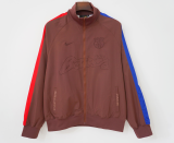 Barcelona Windbreaker  Coffee  1:1 Quality Soccer Jersey  25-26