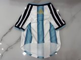 Argentina Home Dog pet  Fans 1:1 Quality Soccer Jersey 26-27（2026）
