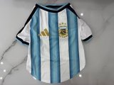 Argentina Home Dog pet  Fans 1:1 Quality Soccer Jersey 26-27（2026）