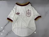 spain Away Dog pet  Fans 1:1 Quality Soccer Jersey 26-27（2026）