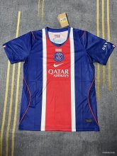 PSG Paris Home Fans 1:1 Quality Soccer Jersey   26-27 (带星)
