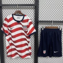 Usa Home With pants Sets  Fans 1:1 Quality Soccer Jersey 26-27 (2026)