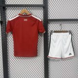 Manchester United  Home  With pants Sets  Fans 1:1 Quality Soccer Jersey 26-27