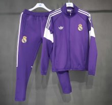 Real Madrid  Jacket  Purple Kits  1:1 Quality Jacket  Jersey 26-27
