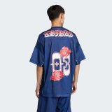 Adidas Clover  Retro rose hip-hop Special Edition cyan Fans 1:1 Quality Soccer Jersey  26-27 (2026)