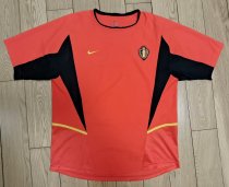 Retro Belgium  Home 1:1 Quality Soccer Jersey 2002