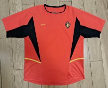Retro Belgium  Home 1:1 Quality Soccer Jersey 2002