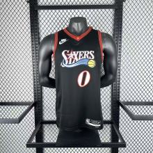 Philadelphia 76ers Retro Black #0 MAXEY 1:1 Quality NBA  Season Jerseys 2026