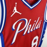 Philadelphia 76ers Red #8 GEORGE 1:1 Quality NBA  Season Jerseys 2023