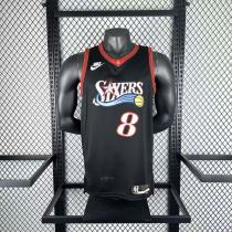 Philadelphia 76ers Retro Black #8 GEORGE 1:1 Quality NBA  Season Jerseys 2026