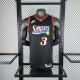 Philadelphia 76ers Retro Black #3 IVERSON 1:1 Quality NBA  Season Jerseys 2026