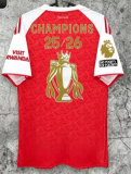 Arsenal  Home  Player 1:1 Quality Soccer Jersey    25-26