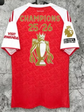 Arsenal  Home  Player 1:1 Quality Soccer Jersey    25-26