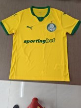 Palmeiras Third  Away Fans 1:1 Quality Soccer Jersey   26-27 (有广告)