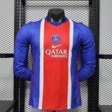 PSG Paris Home Long Sleeve Player 1:1 Quality Soccer Jersey  26-27