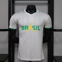 Brazil   POLO  T-shirt  White 1:1 Quality Soccer Jersey  26-27 (2026)